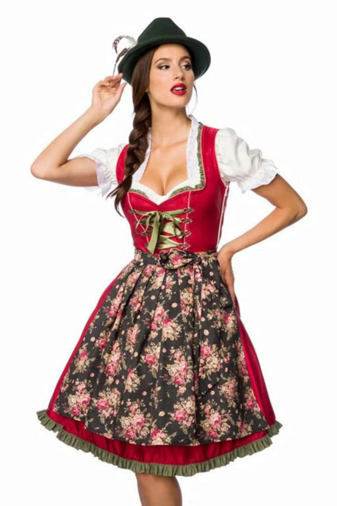 Dirndline Dirndl Wiesn Dirndl Kleid Tracht Oktoberfest Wasn Volksfest Bayer günstig online kaufen