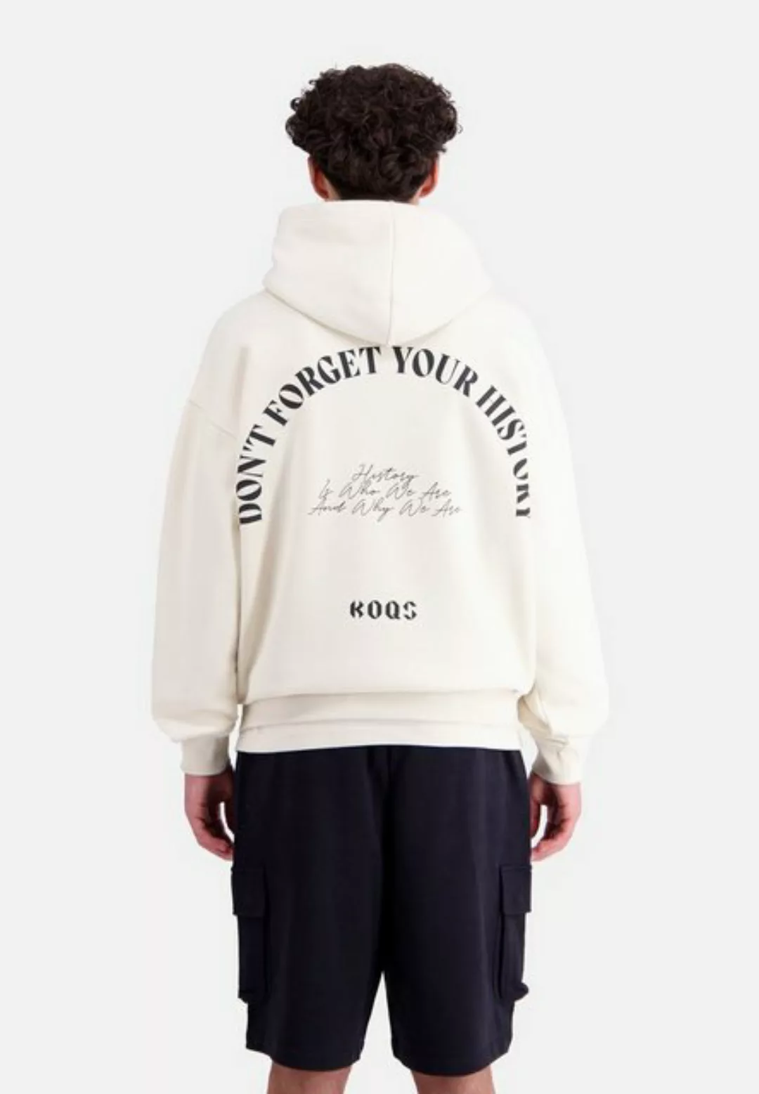 KOQS Hoodie Don't forget your History günstig online kaufen