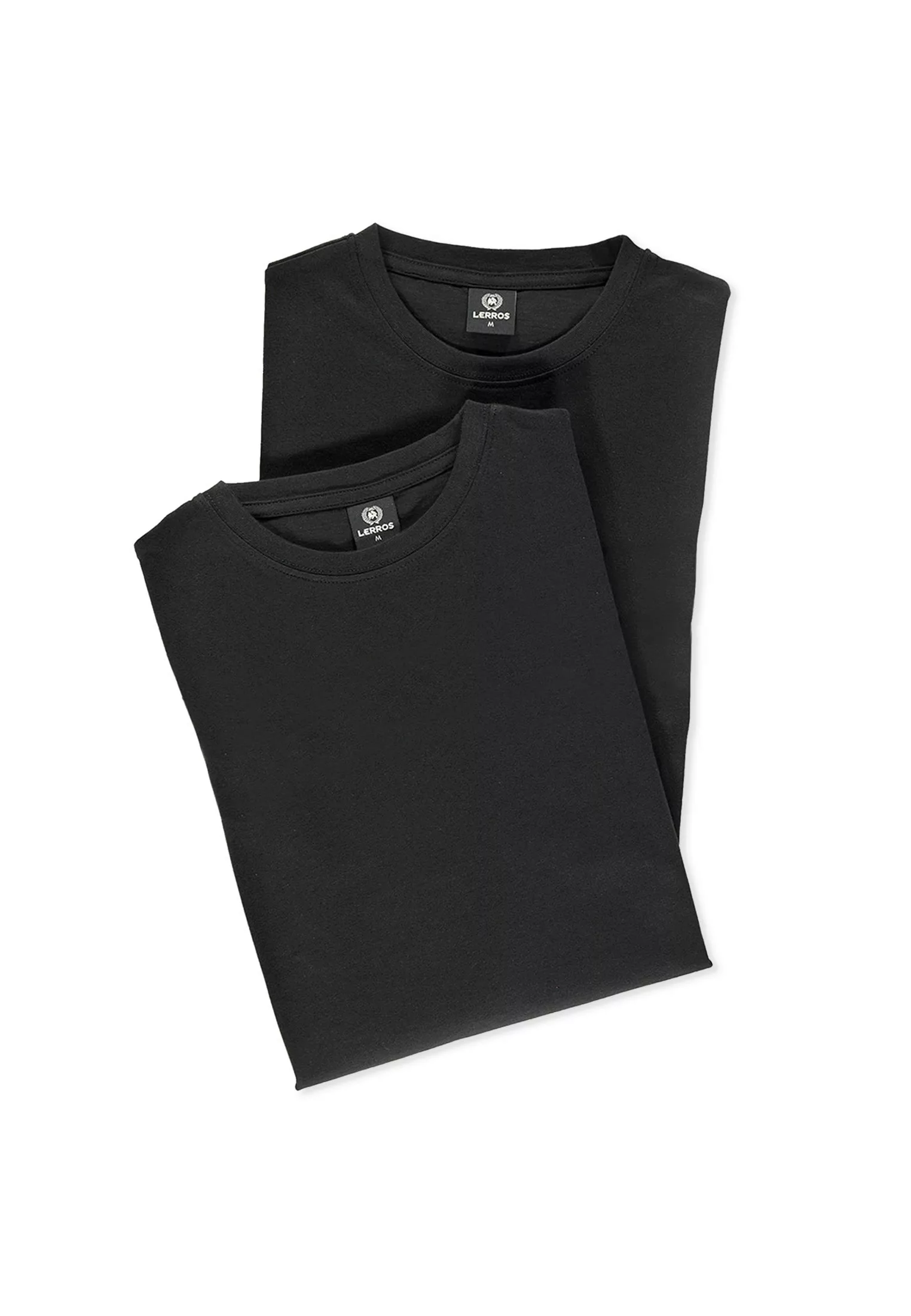 LERROS T-Shirt "LERROS Rundhals Doppelpack T-Shirt in Premium Baumwollquali günstig online kaufen