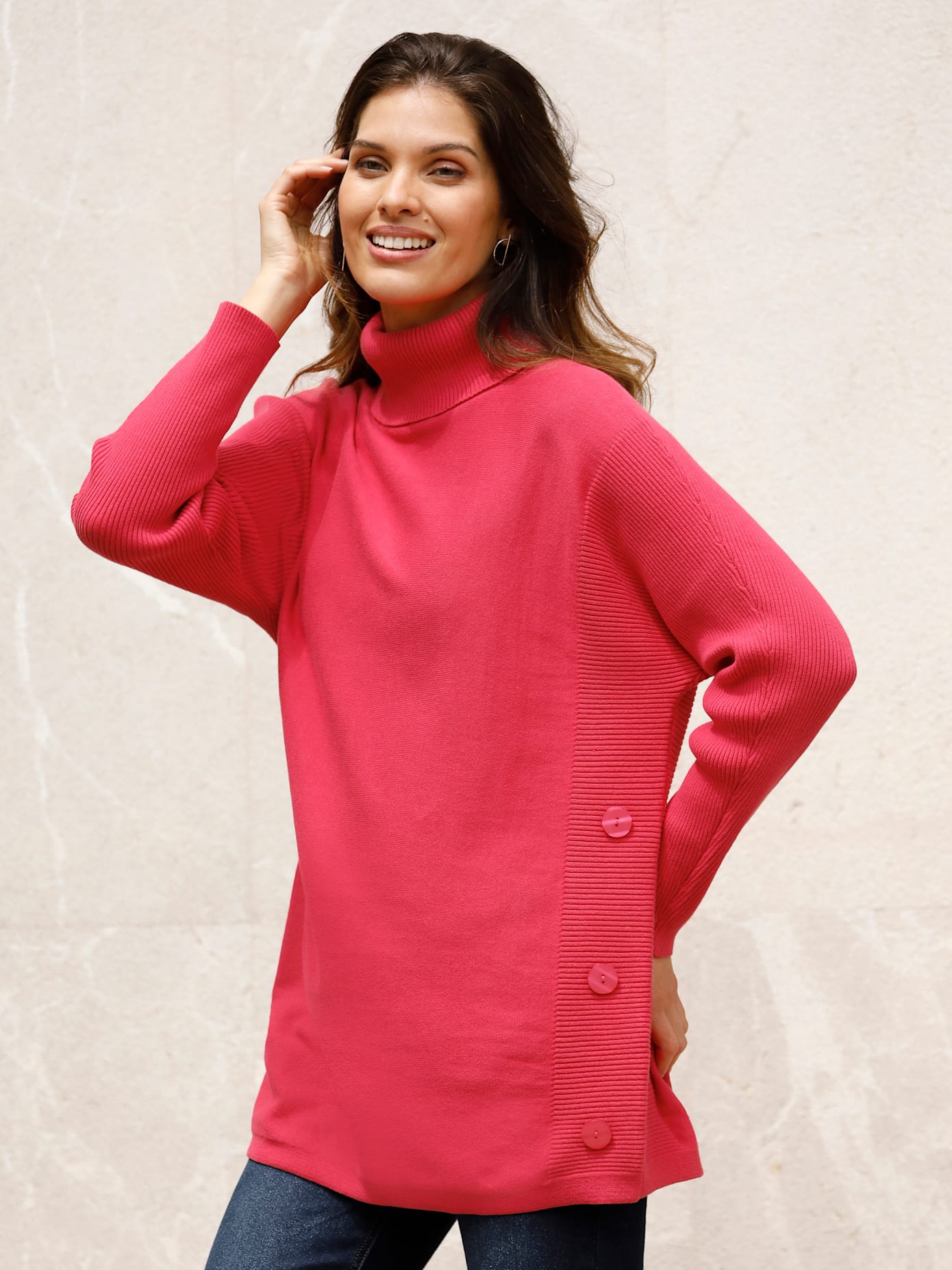 Classic Basics Longpullover "Long-Pullover" günstig online kaufen