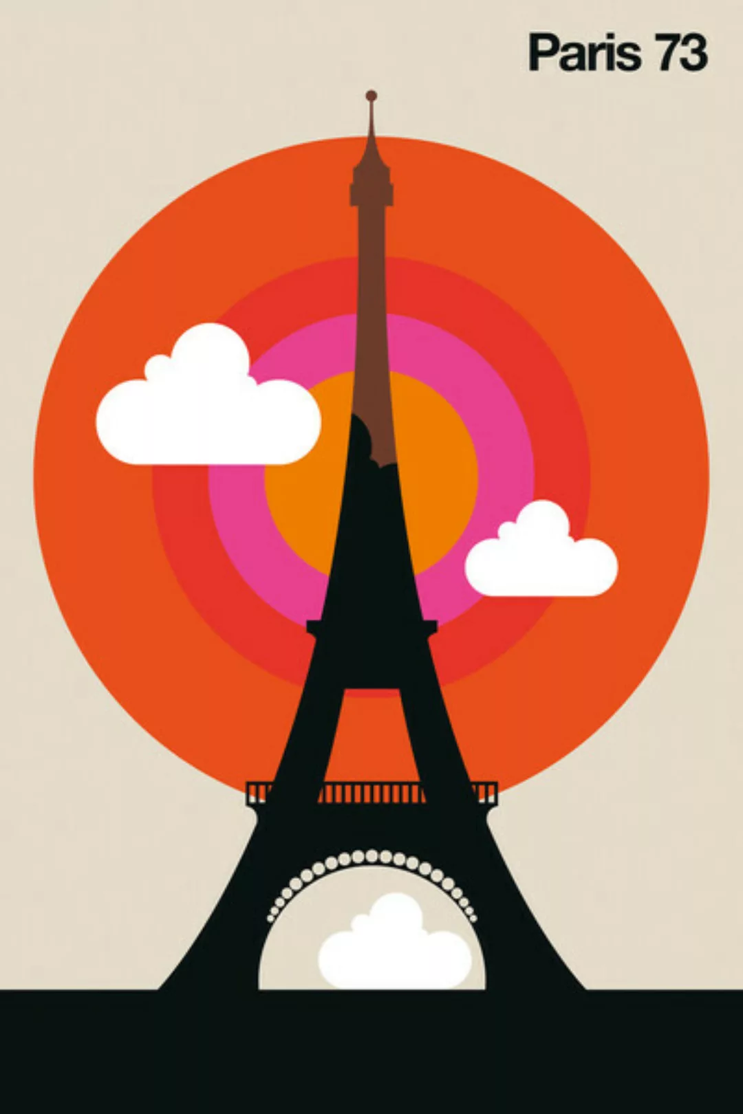 Poster / Leinwandbild - Paris 73 günstig online kaufen