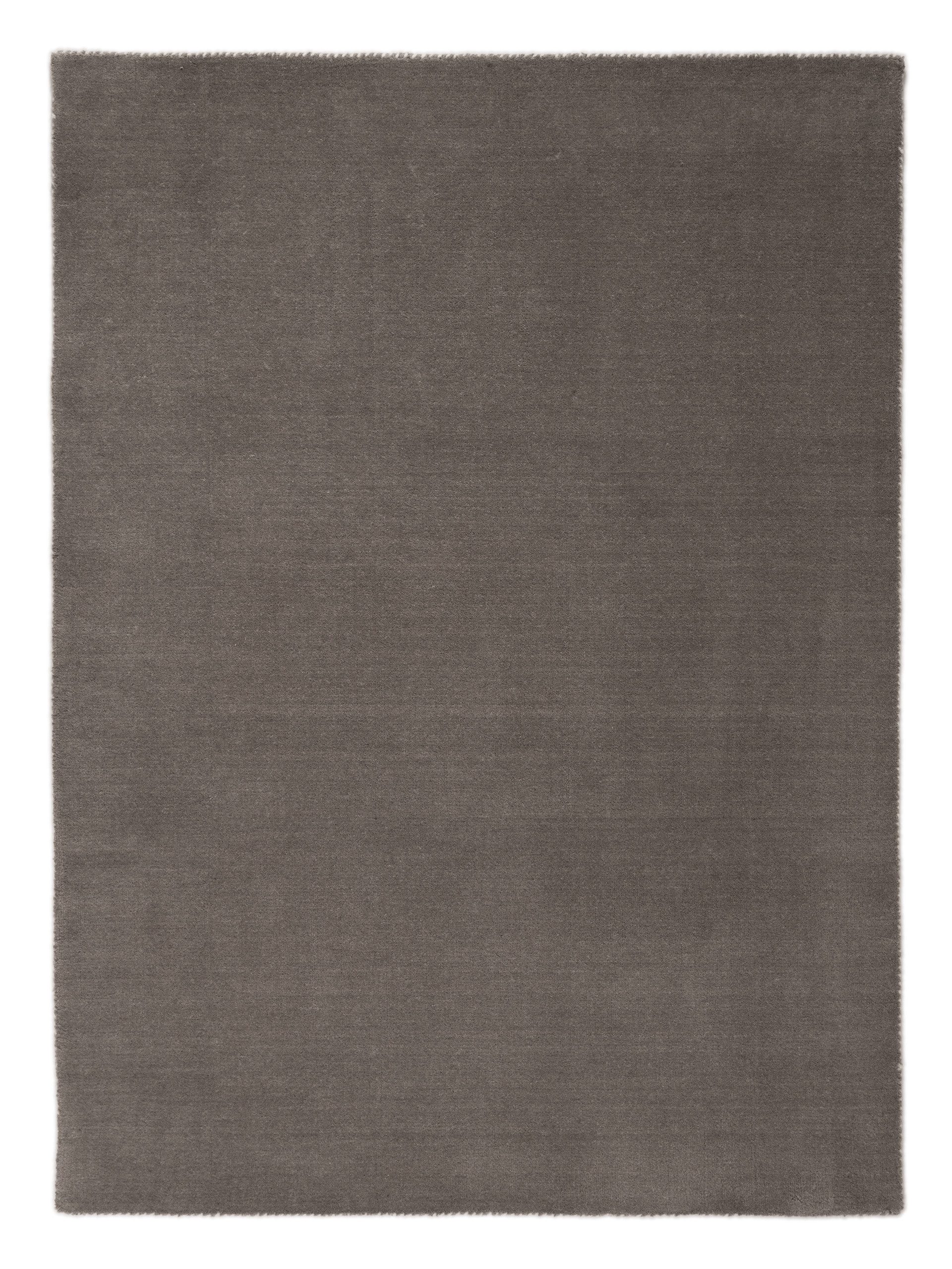 carpetfine Wollteppich »Gabbeh Lola Uni«, rechteckig, 14 mm Höhe, mit natür günstig online kaufen