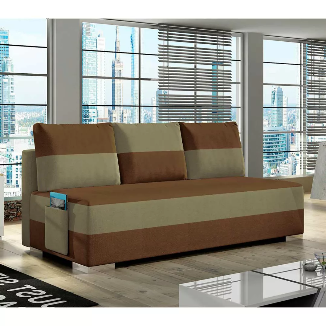 Schlafsofa Couch in modernem Design 200 cm breit günstig online kaufen