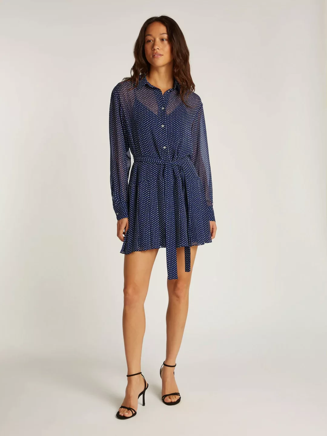 Tommy Jeans Hemdblusenkleid "TJW STAR MINI SHIRT DRESS EXT", im transparent günstig online kaufen