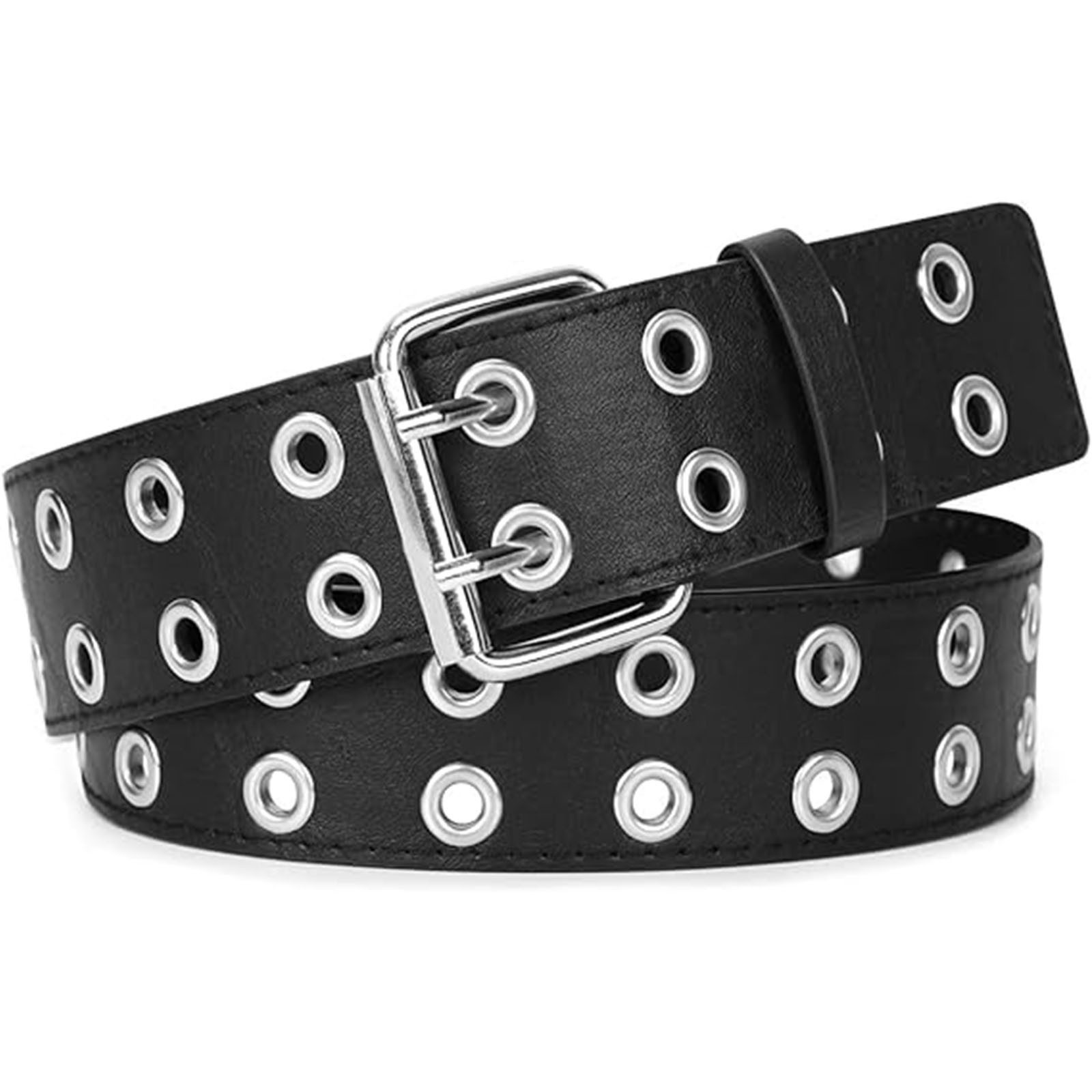 MODFU Nietengürtel Ledergürtel PU Gürtel Ösengürtel günstig online kaufen