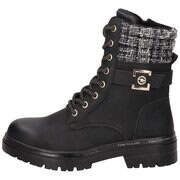 Tom Tailor Schnür Boots Damen schwarz günstig online kaufen