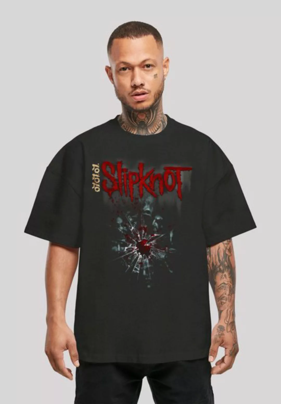 F4NT4STIC T-Shirt Slipknot Shattered Glass Premium Qualität günstig online kaufen