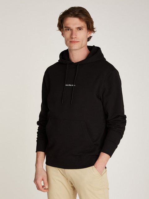 Calvin Klein Jeans Kapuzensweatshirt GRID MONOGRAM HOODIE mit Logoschriftzu günstig online kaufen