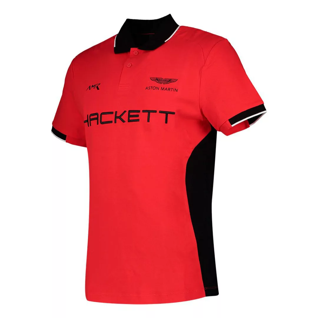 Hackett Aston Martin Racing Multi Kurzarm-poloshirt XL Red günstig online kaufen