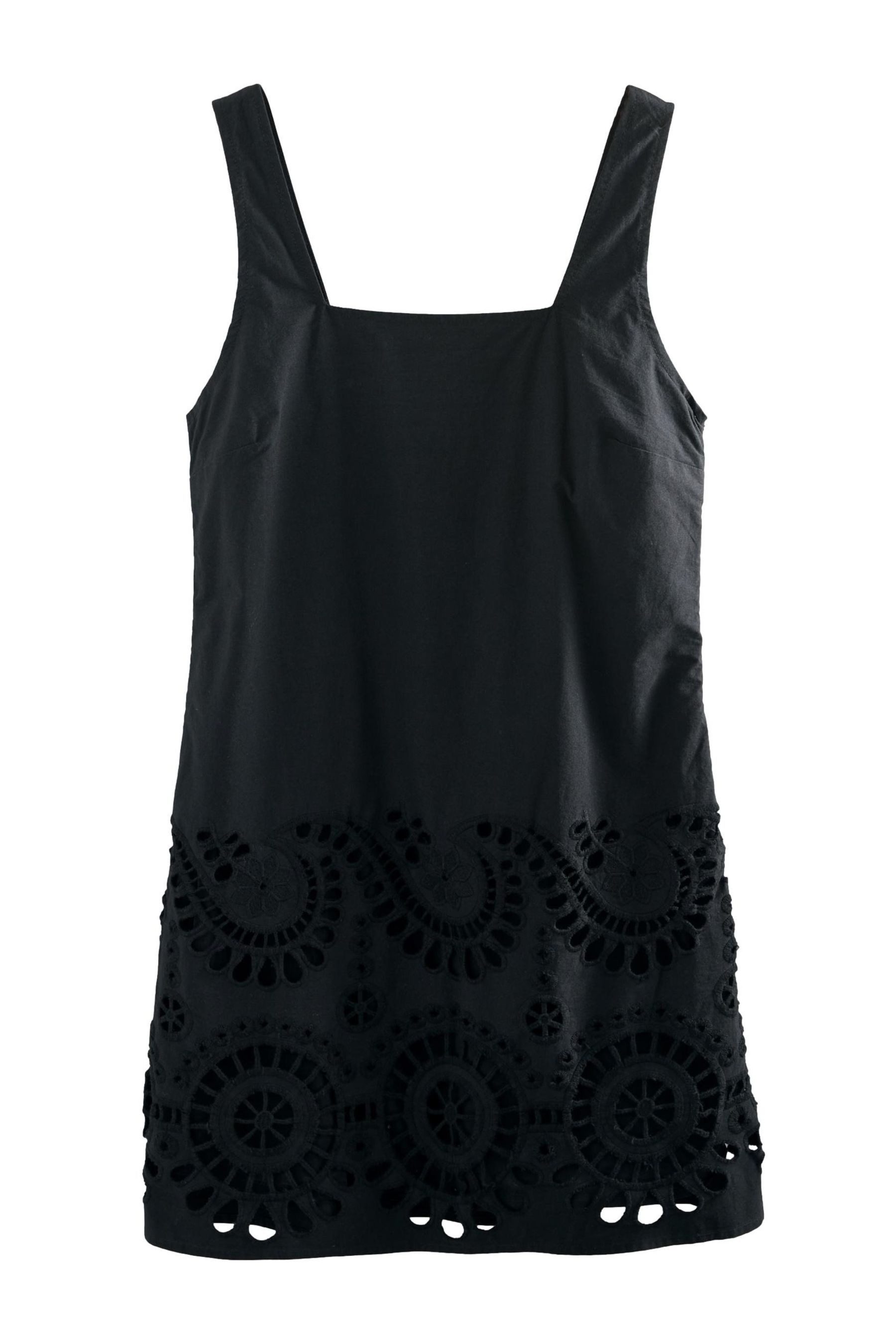 Next Minikleid Besticktes Minikleid mit eckigem günstig online kaufen