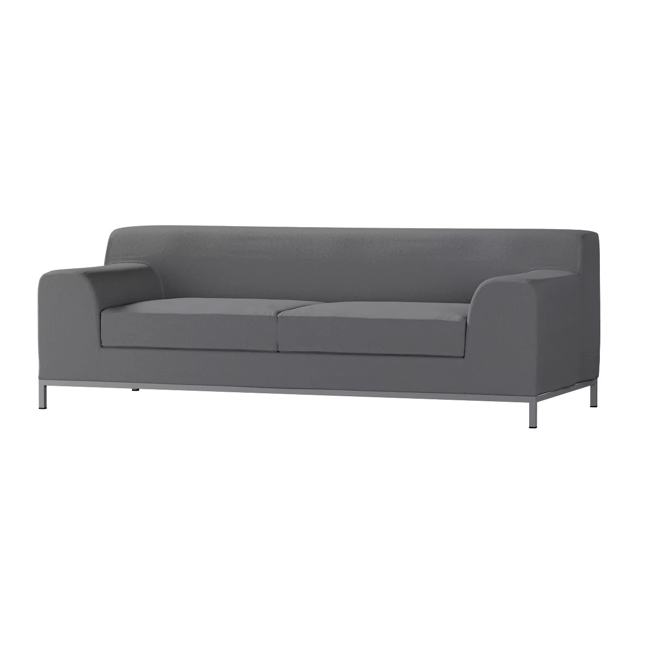 Bezug für Kramfors 3-Sitzer Sofa, grau, Sofahusse, Kramfors 3-Sitzer, Boucl günstig online kaufen