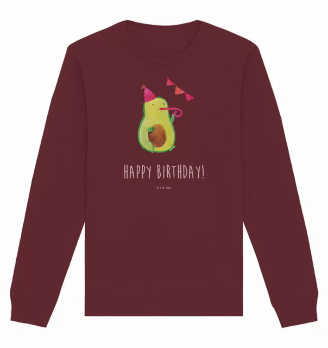 Mr. & Mrs. Panda Longpullover Größe XS Avocado Geburtstag - Burgundy - Gesc günstig online kaufen