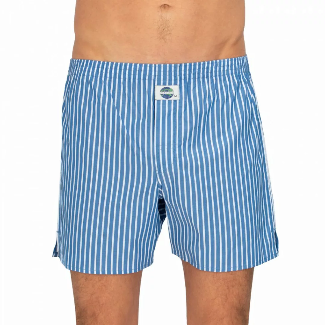 D.E.A.L International Boxershorts Blau & Weiß gestreift günstig online kaufen