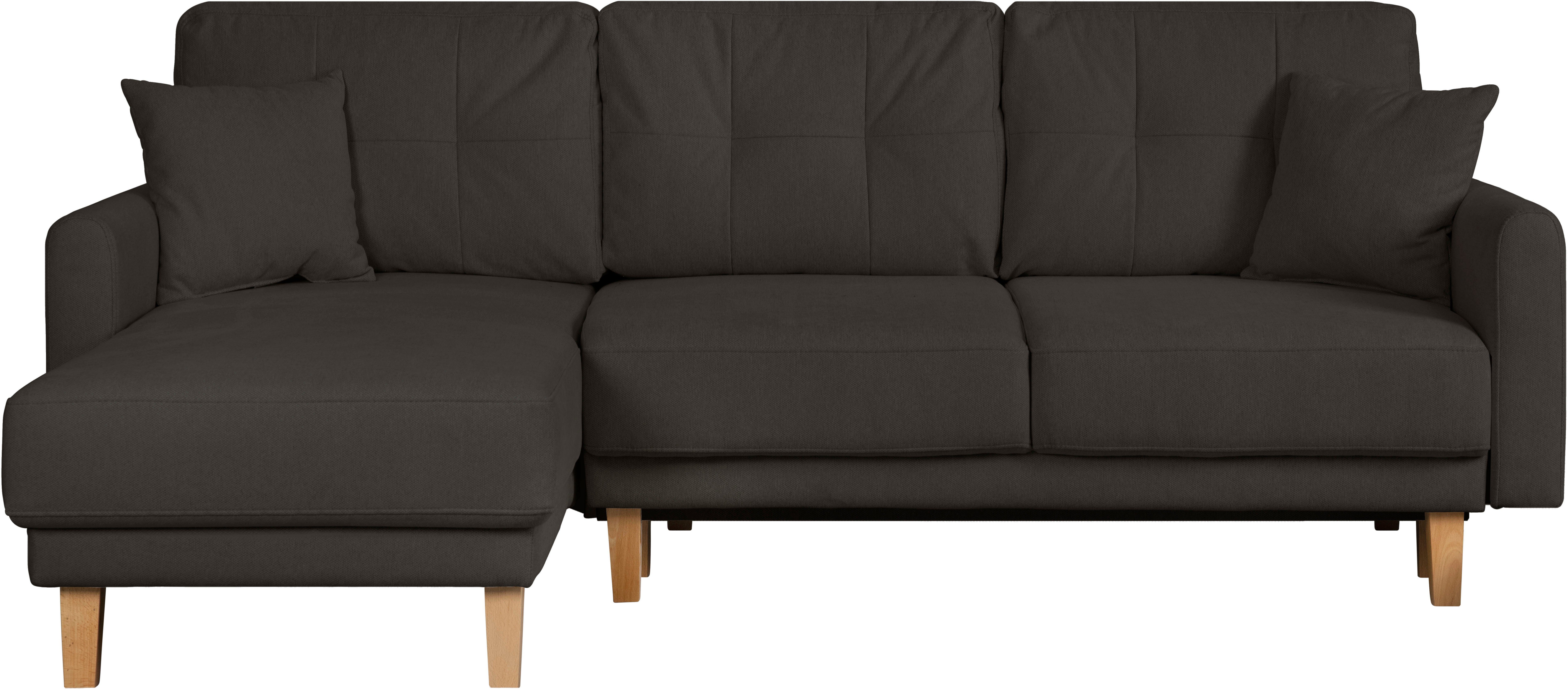 Home affaire Ecksofa "TRIPLO optionale Schlafsofa mit Bettkasten, Maße B/T/ günstig online kaufen