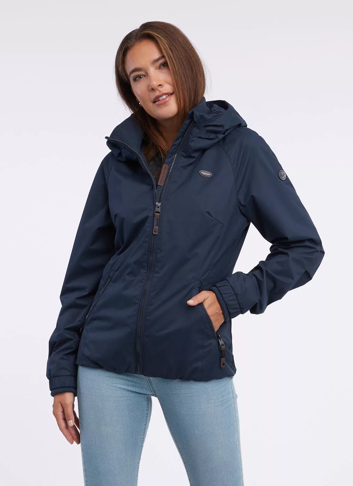 Ragwear Outdoorjacke DIZZIE mit großer Kapuze, wasserdichtes Material günstig online kaufen