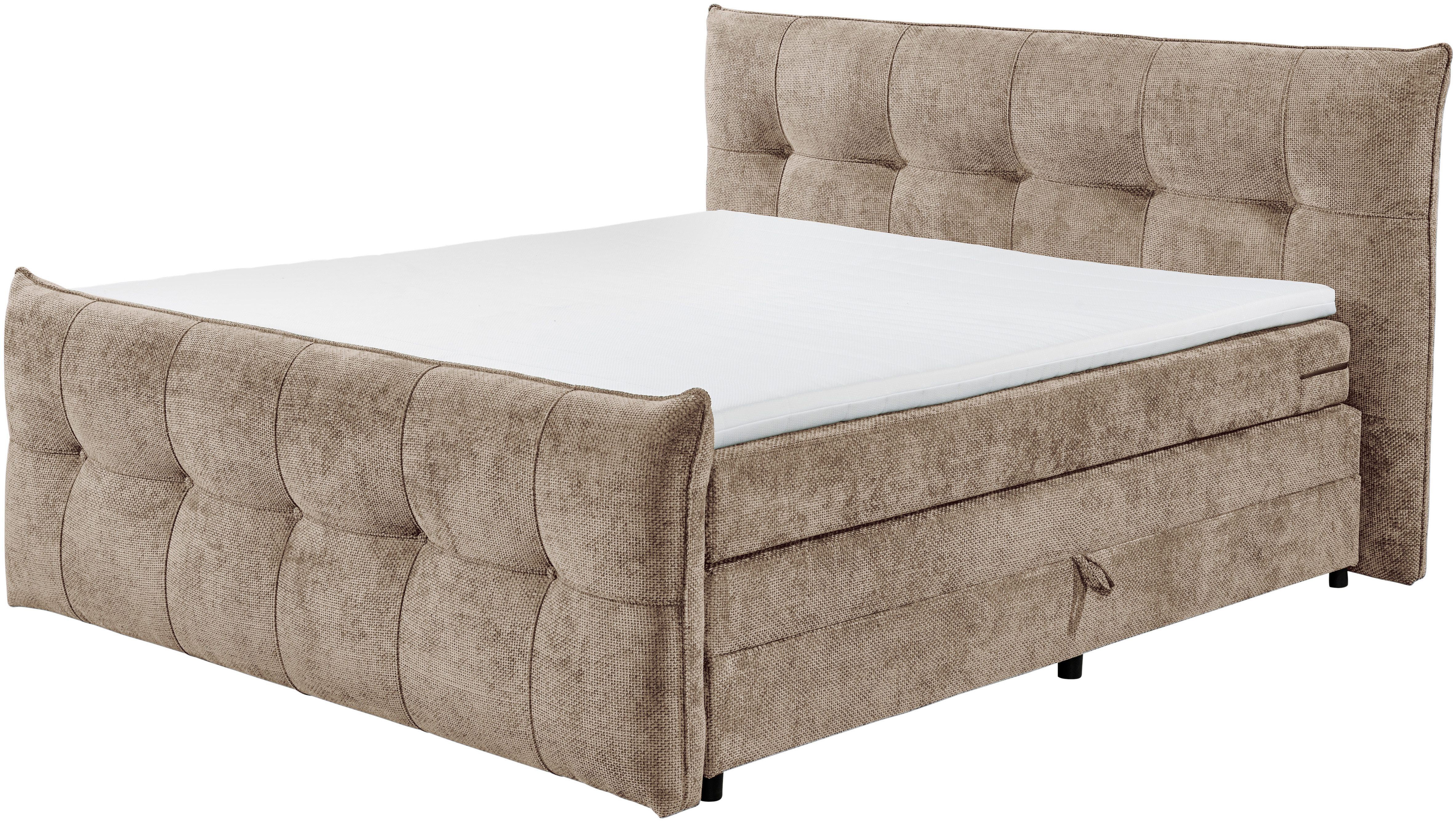 ED EXCITING DESIGN Boxspringbett Gallina, mit günstig online kaufen