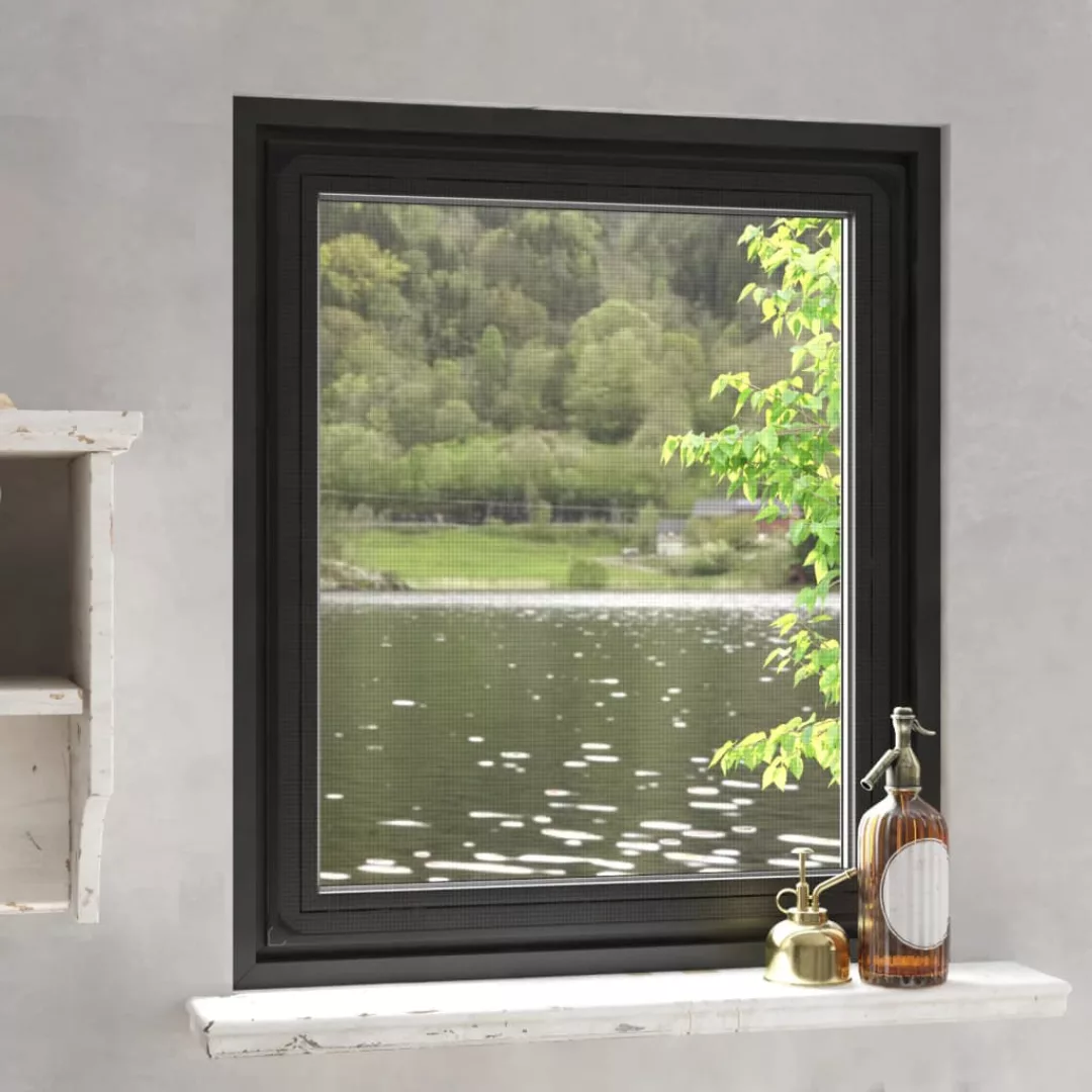 Vidaxl Magnet-insektenschutz Für Fenster Anthrazit 100x120 Cm günstig online kaufen