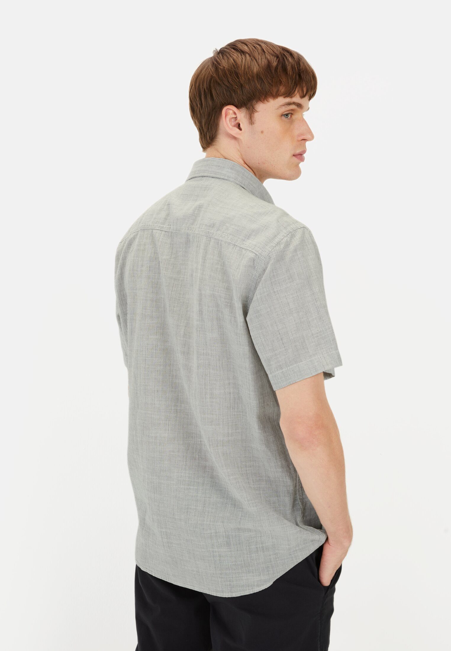 camel active Kurzarmhemd, mit Button-Down-Kragen und Brusttasche günstig online kaufen