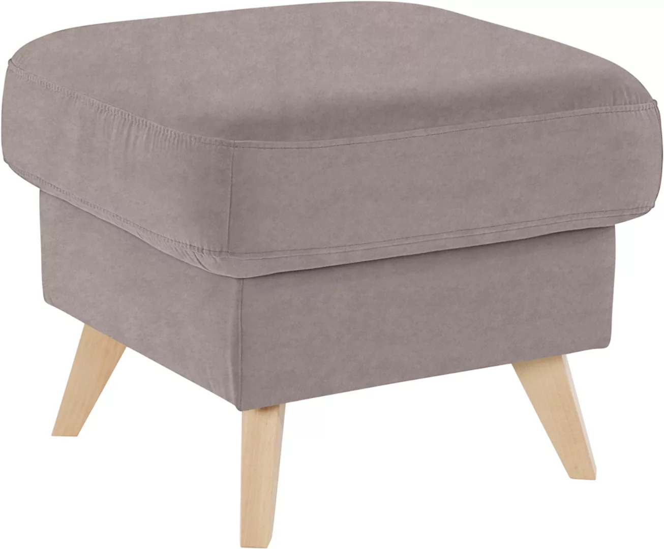 exxpo - sofa fashion Hocker "Nappa mit praktischem Staufach unter der Sitzf günstig online kaufen