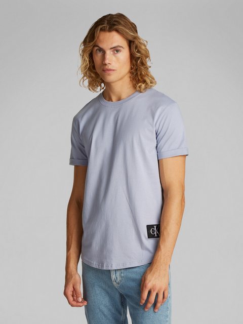 Calvin Klein Jeans T-Shirt BADGE TURN UP SLEEVE mit Logopatch günstig online kaufen