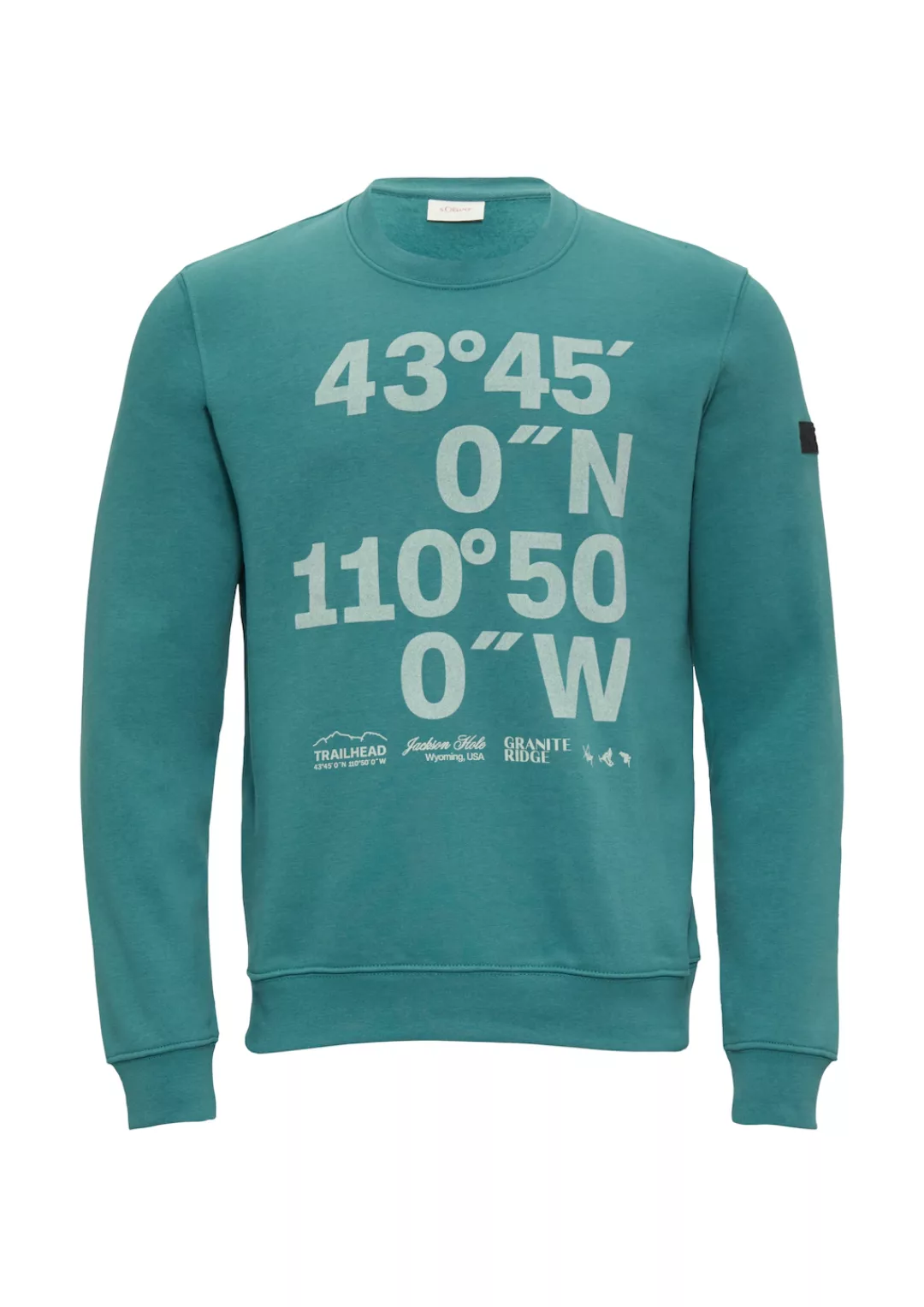 s.Oliver Sweatshirt mit Frontprint günstig online kaufen