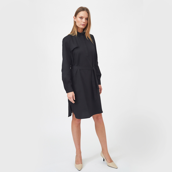 Satin Hemd Kleid günstig online kaufen