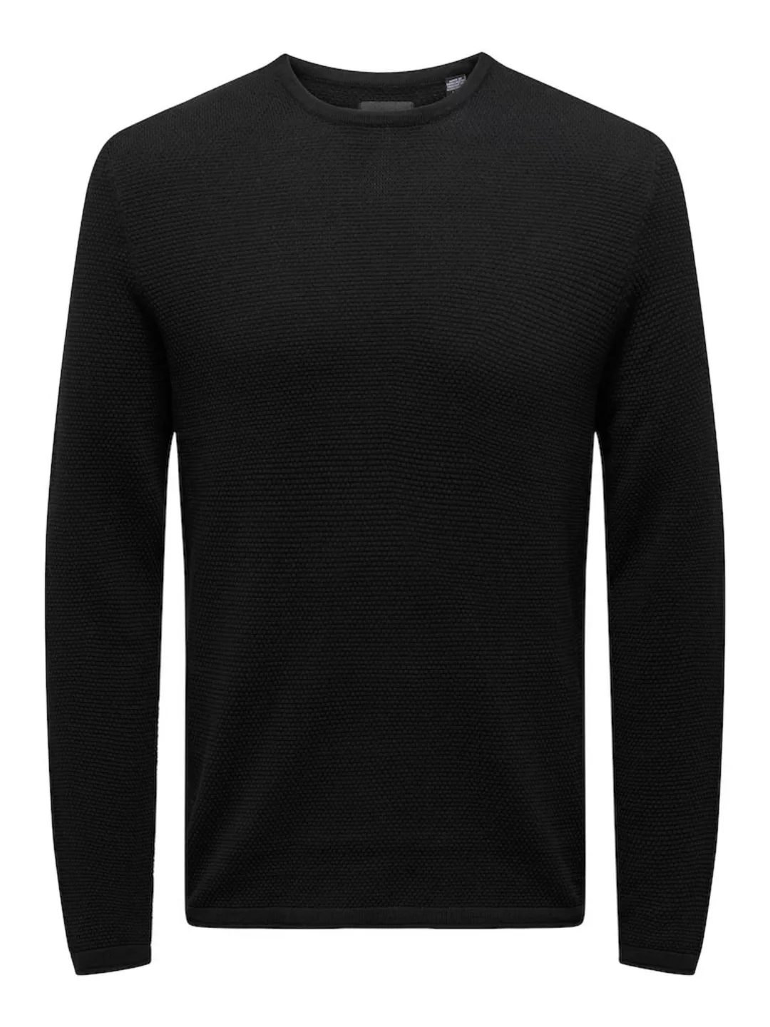 ONLY & SONS Strickpullover Dünner Langarm Strickpullover Rundhals Basic Swe günstig online kaufen