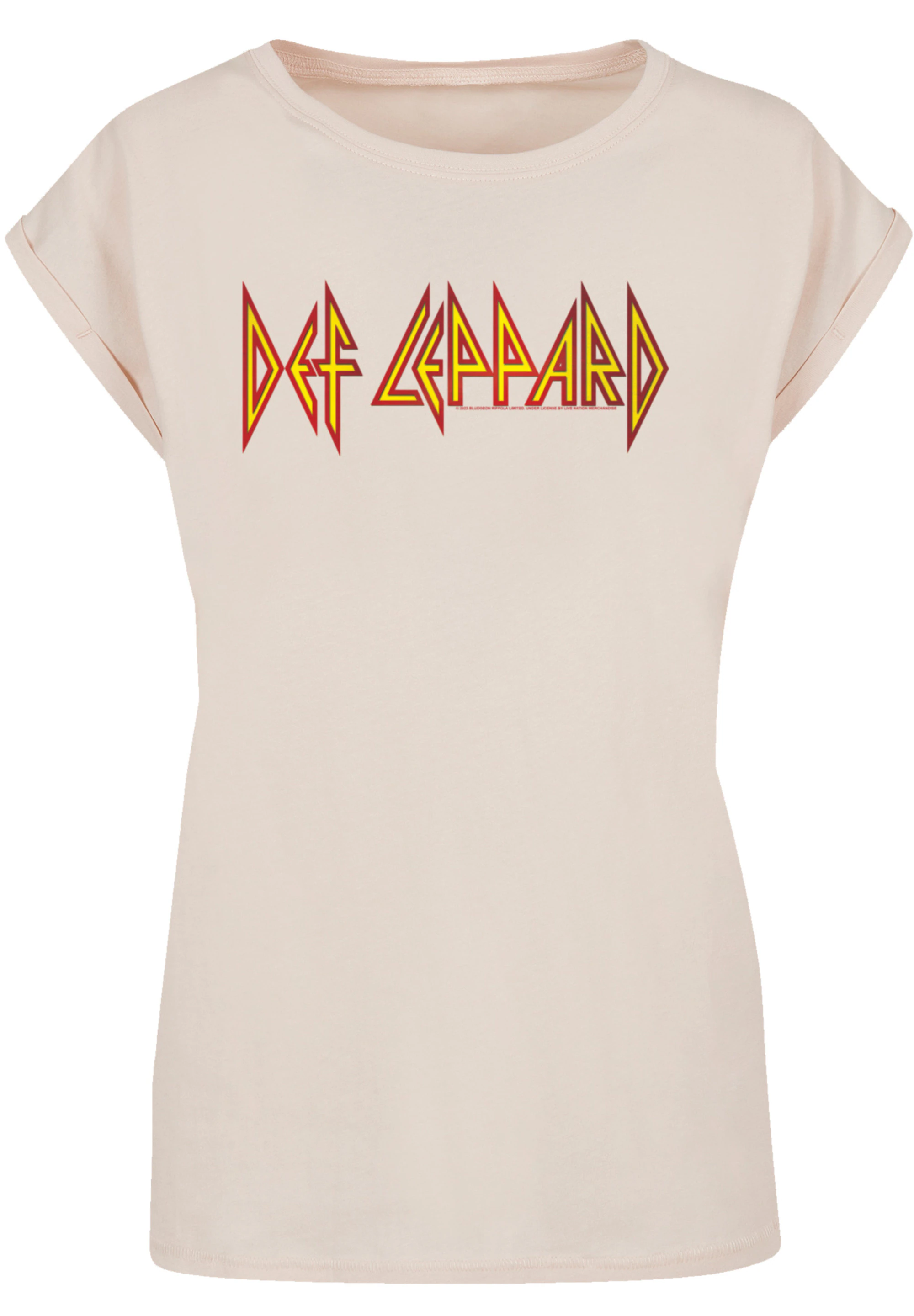 F4NT4STIC T-Shirt "Def Leppard Shatter Logo", Premium Qualität günstig online kaufen