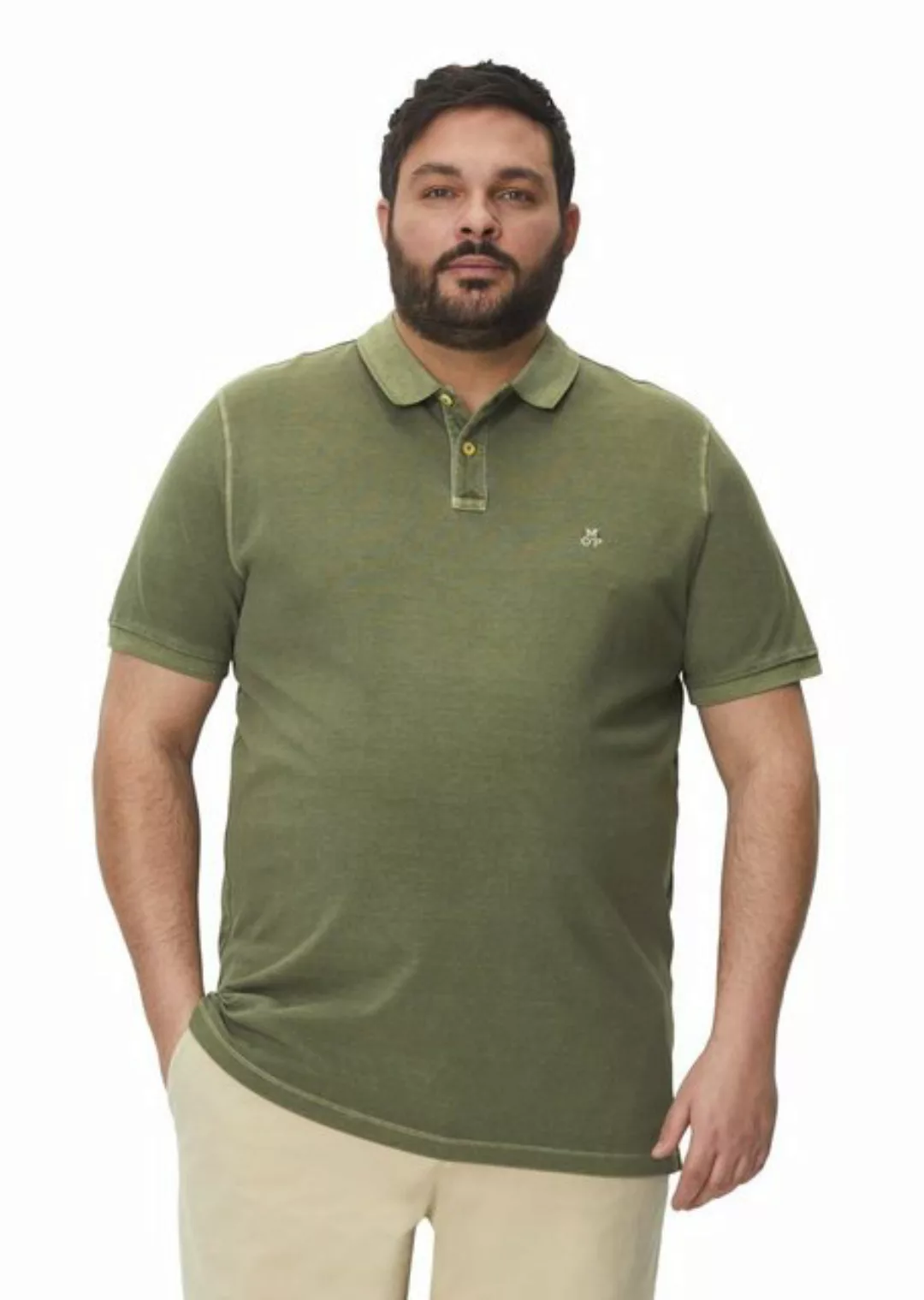 Marc O'Polo Poloshirt aus Bio-Baumwolle günstig online kaufen