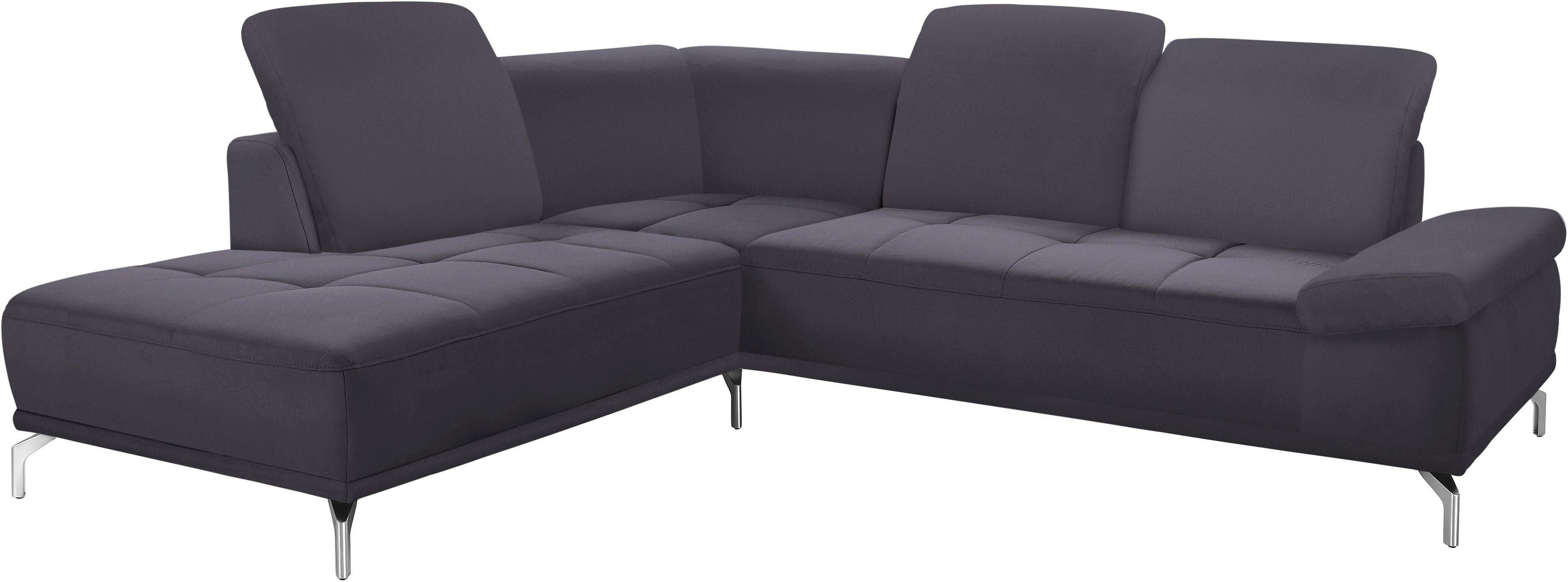 Places of Style Ecksofa »Caluna«, Inkl.Sitztiefenverstellung, wahlweise mit günstig online kaufen