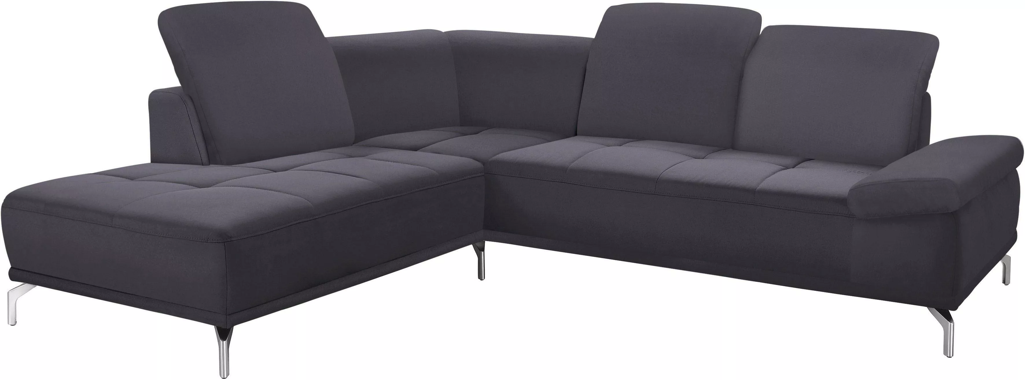 Places of Style Ecksofa "Caluna", Inkl.Sitztiefenverstellung, wahlweise mit günstig online kaufen