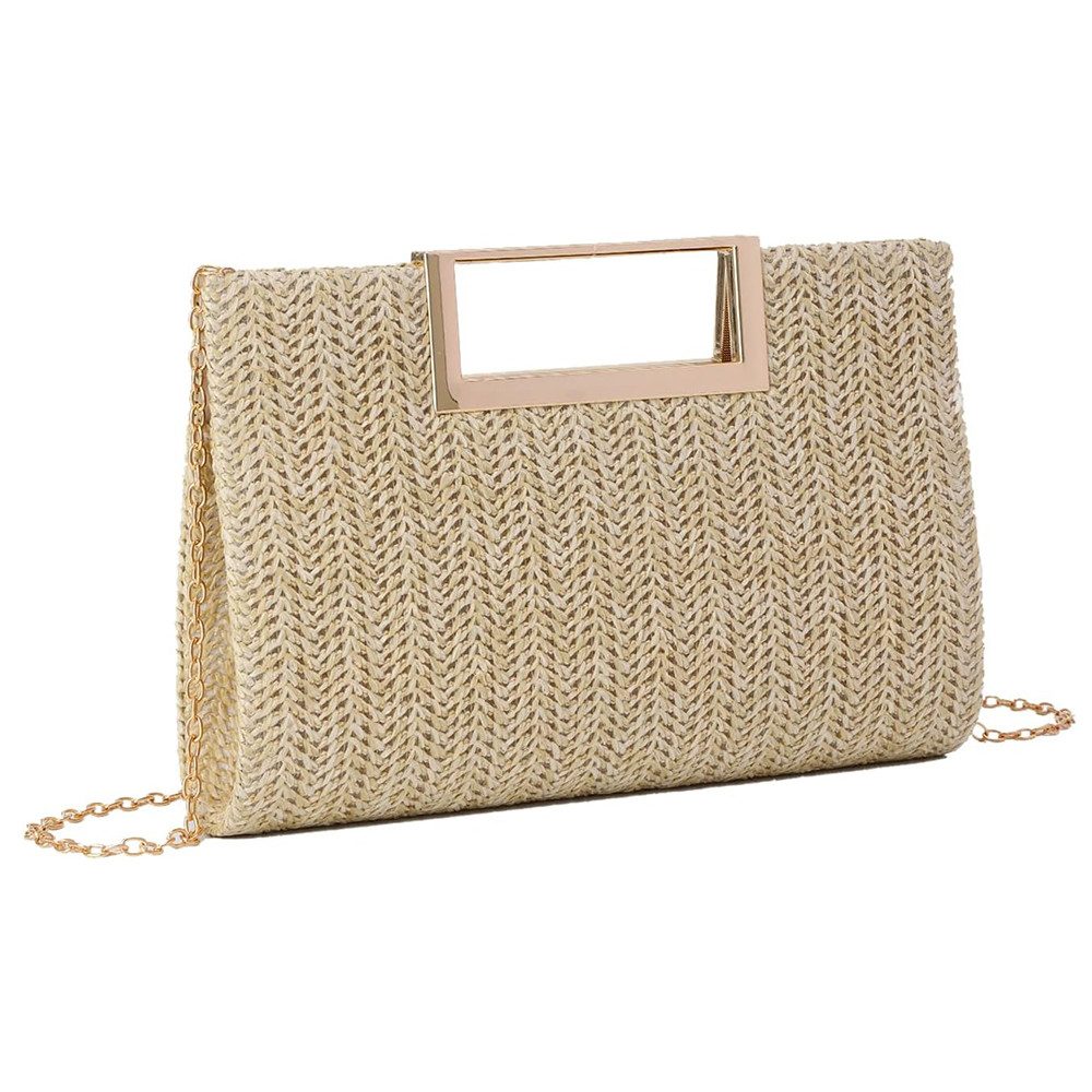 Coonoor Strandtasche Damen Strandtasche Stroh, Straw günstig online kaufen