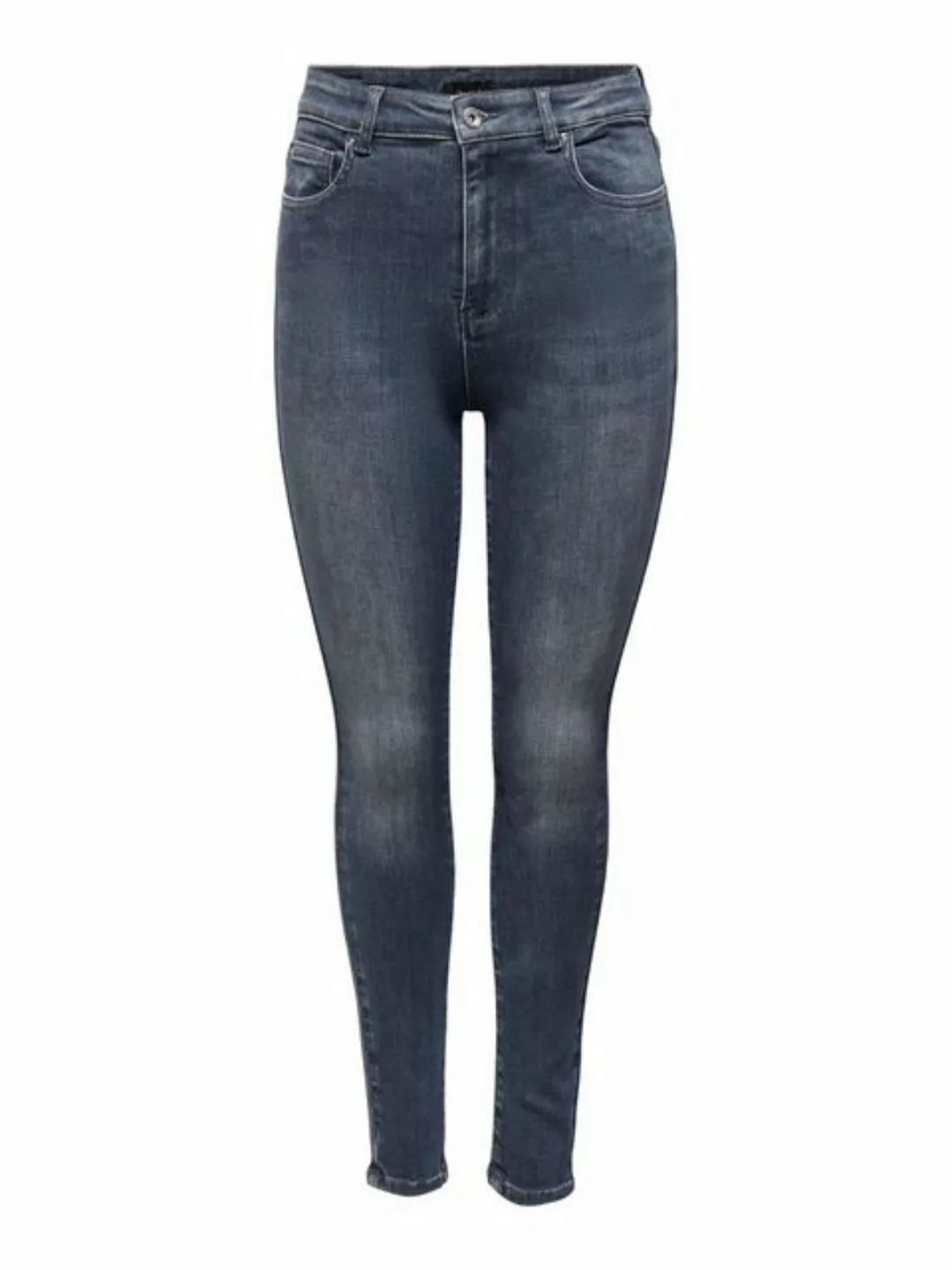 Only Damen Jeans ONLMILA HW SK ANK DNM BJ407 - Skinny Fit - Blau - Blue Bla günstig online kaufen