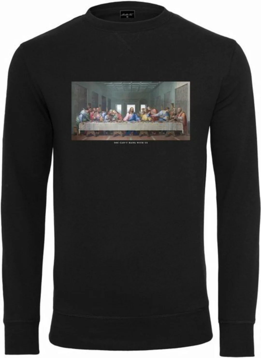 MisterTee Rundhalspullover "MisterTee Herren Can´t Hang With Us Crewneck" günstig online kaufen