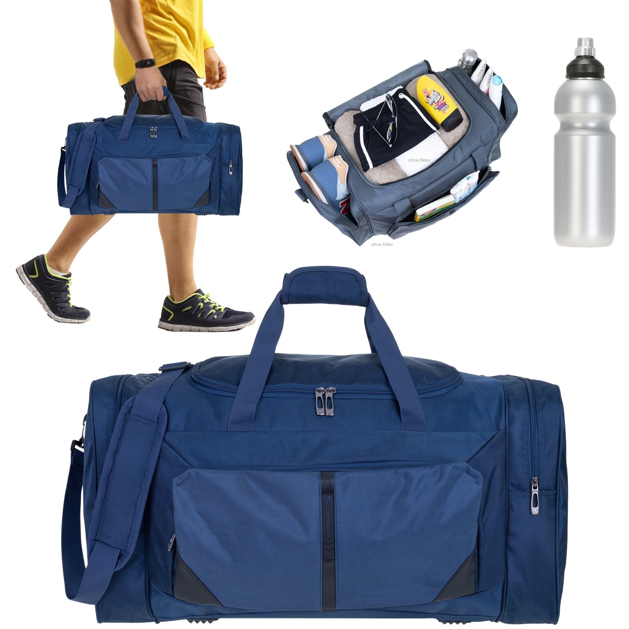 ELEPHANT Sporttasche Reisetasche Sport Tasche Sauna günstig online kaufen