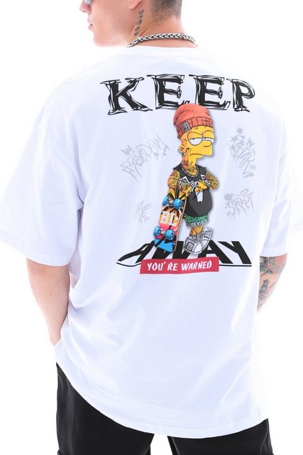 OSSY HOMER Print-Shirt Bedrucktes T-Shirt aus 100 % Baumwolle günstig online kaufen