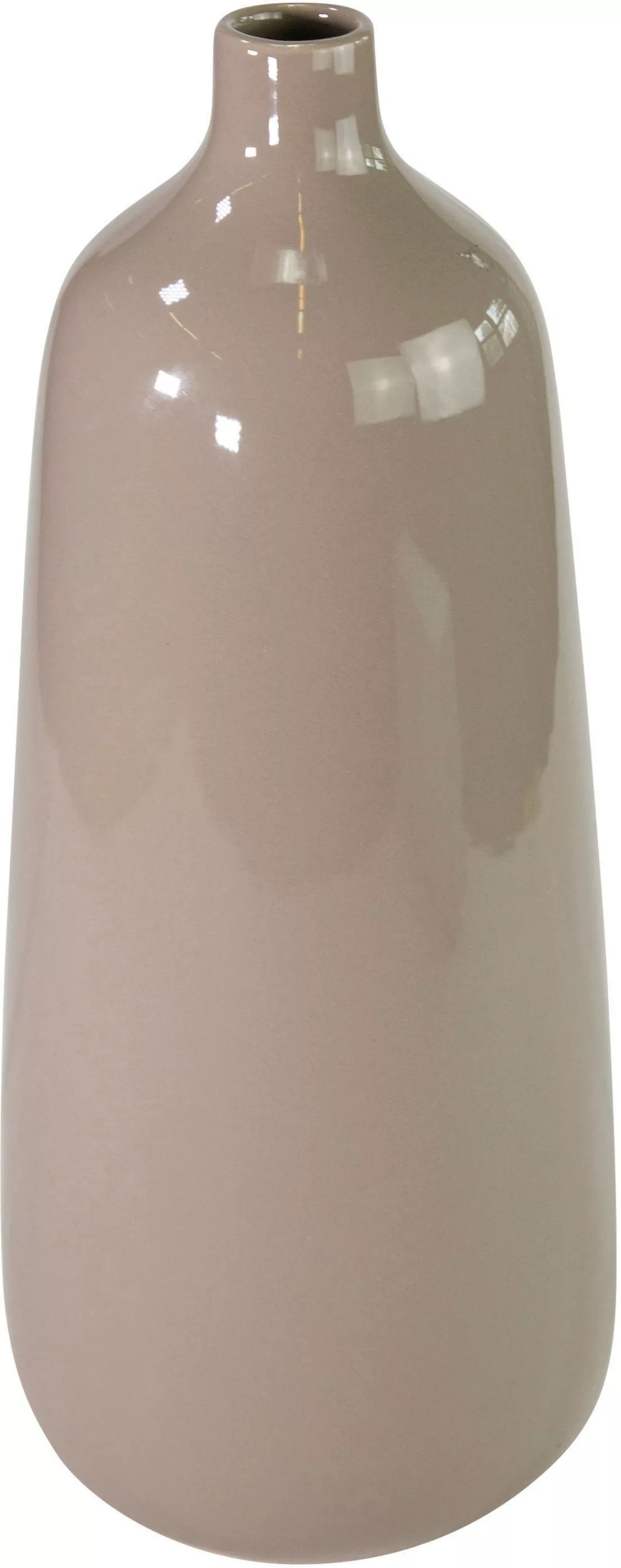andas Tischvase »Flaschen-Vase Kila, glänzend«, (1 St.), aus Porzellan, Höh günstig online kaufen