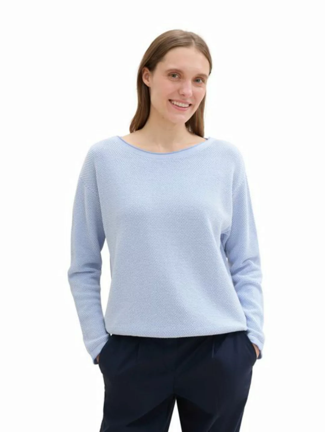 TOM TAILOR Strickpullover mit modischer Struktur günstig online kaufen