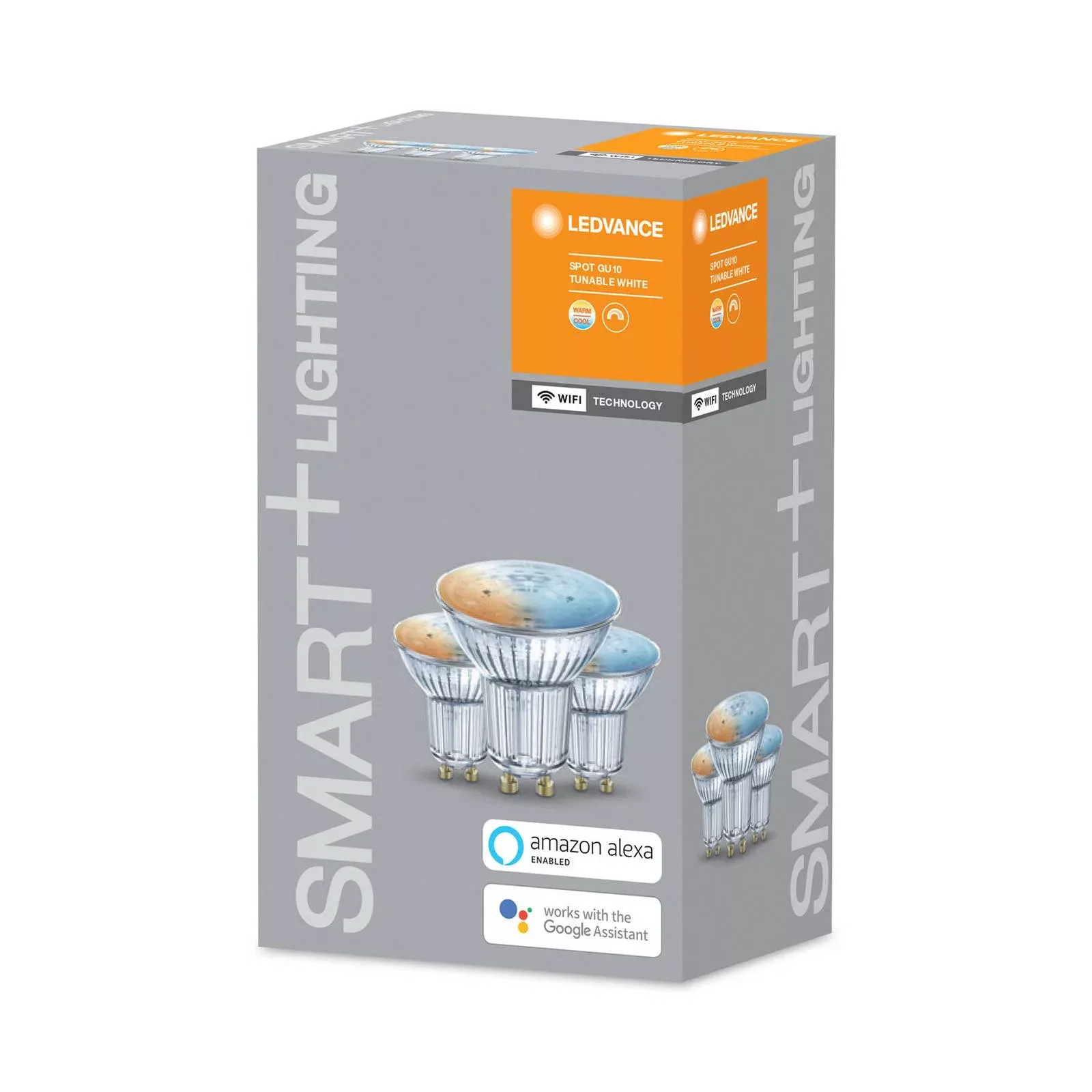 LEDVANCE SMART+ WiFi GU10-Reflektor 4,9W CCT 3er günstig online kaufen