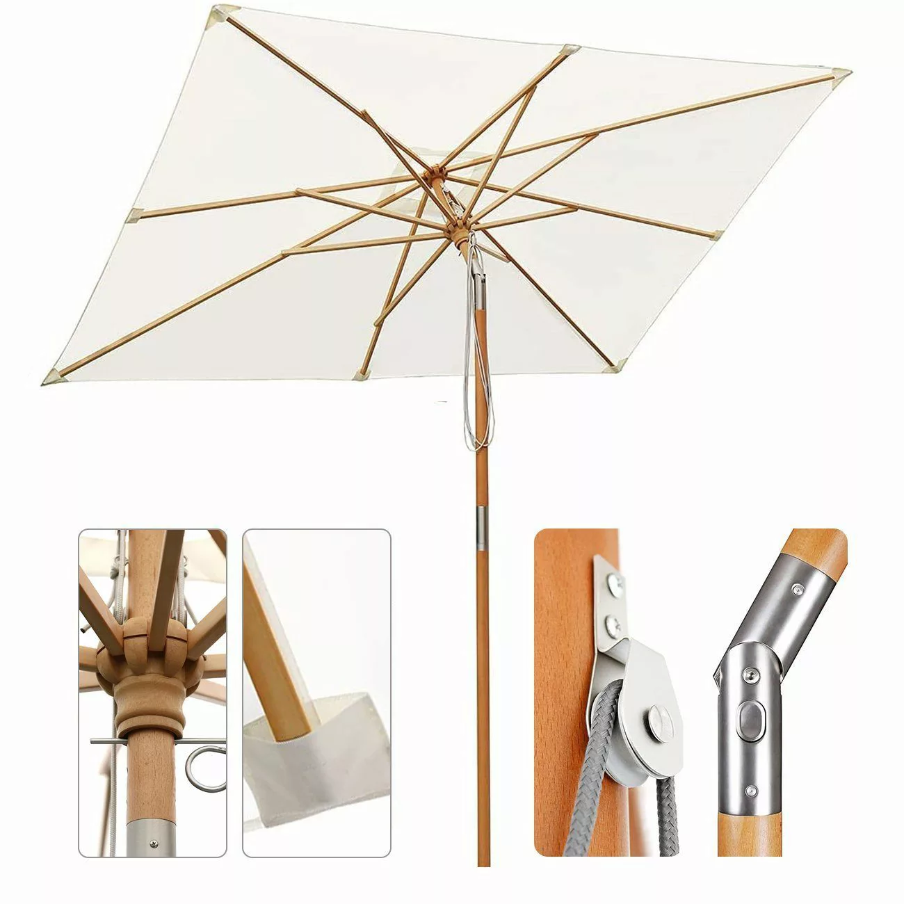 Sekey Rechteckschirm 300 cm x 200 günstig online kaufen