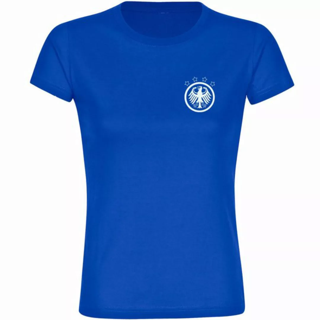 multifanshop T-Shirt Damen Germany - Adler Retro - Frauen günstig online kaufen