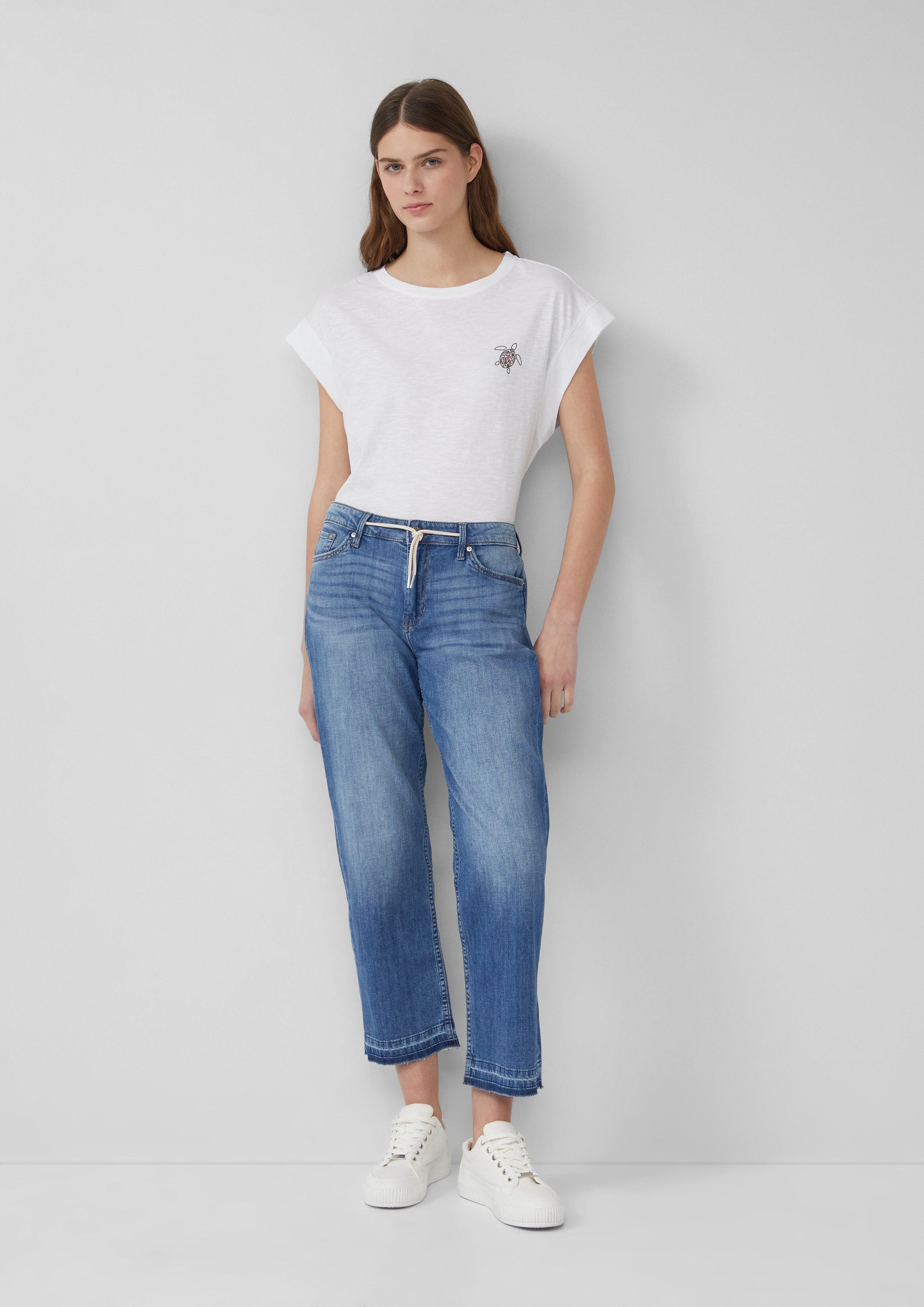 s.Oliver 7/8-Jeans in 7/8-Länge mit Kordelzug günstig online kaufen
