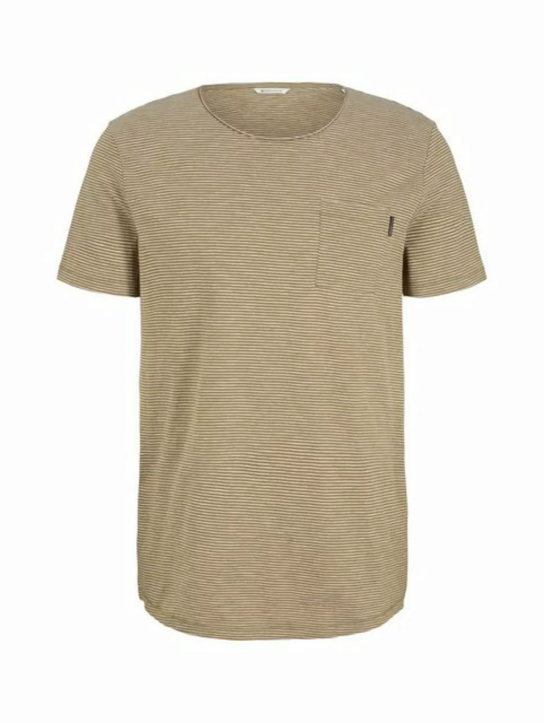 Tom Tailor Denim Herren T-Shirt STRIPE - Regular Fit günstig online kaufen