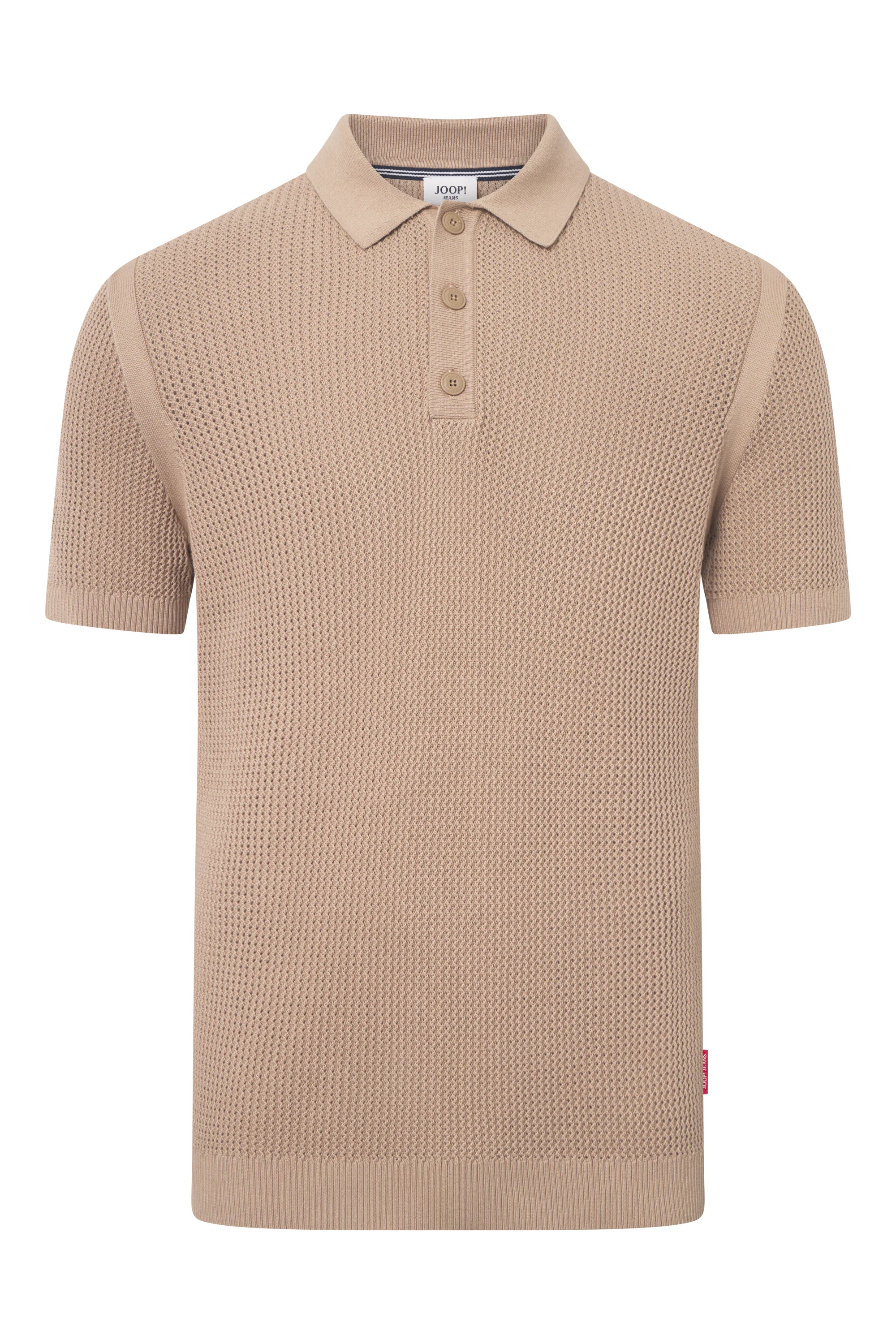 Joop Jeans Poloshirt "Vicono", in Strickoptik günstig online kaufen