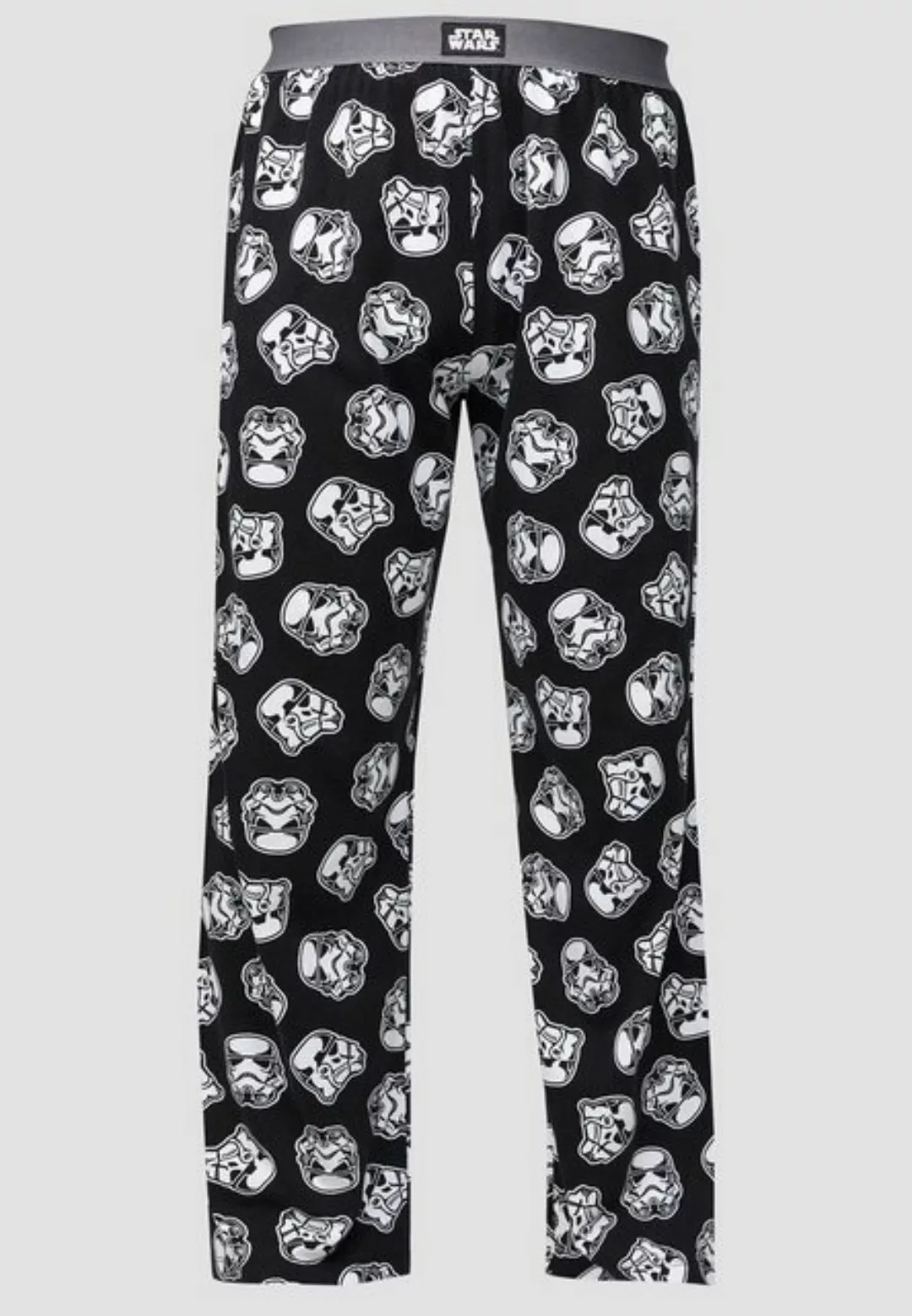 Recovered Loungepants Loungepants - Star Wars Trooper Heads Repeat - black günstig online kaufen