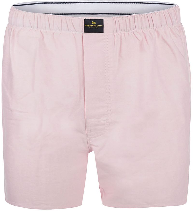 Steppin' Out Boxer Rosa Oxford - Größe M günstig online kaufen