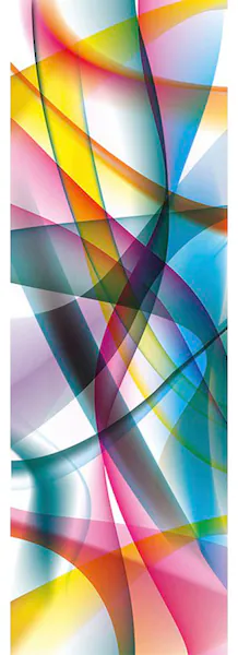 Architects Paper Fototapete »Multicolour«, Moderne Tapete Grafik Bunt Weiß günstig online kaufen