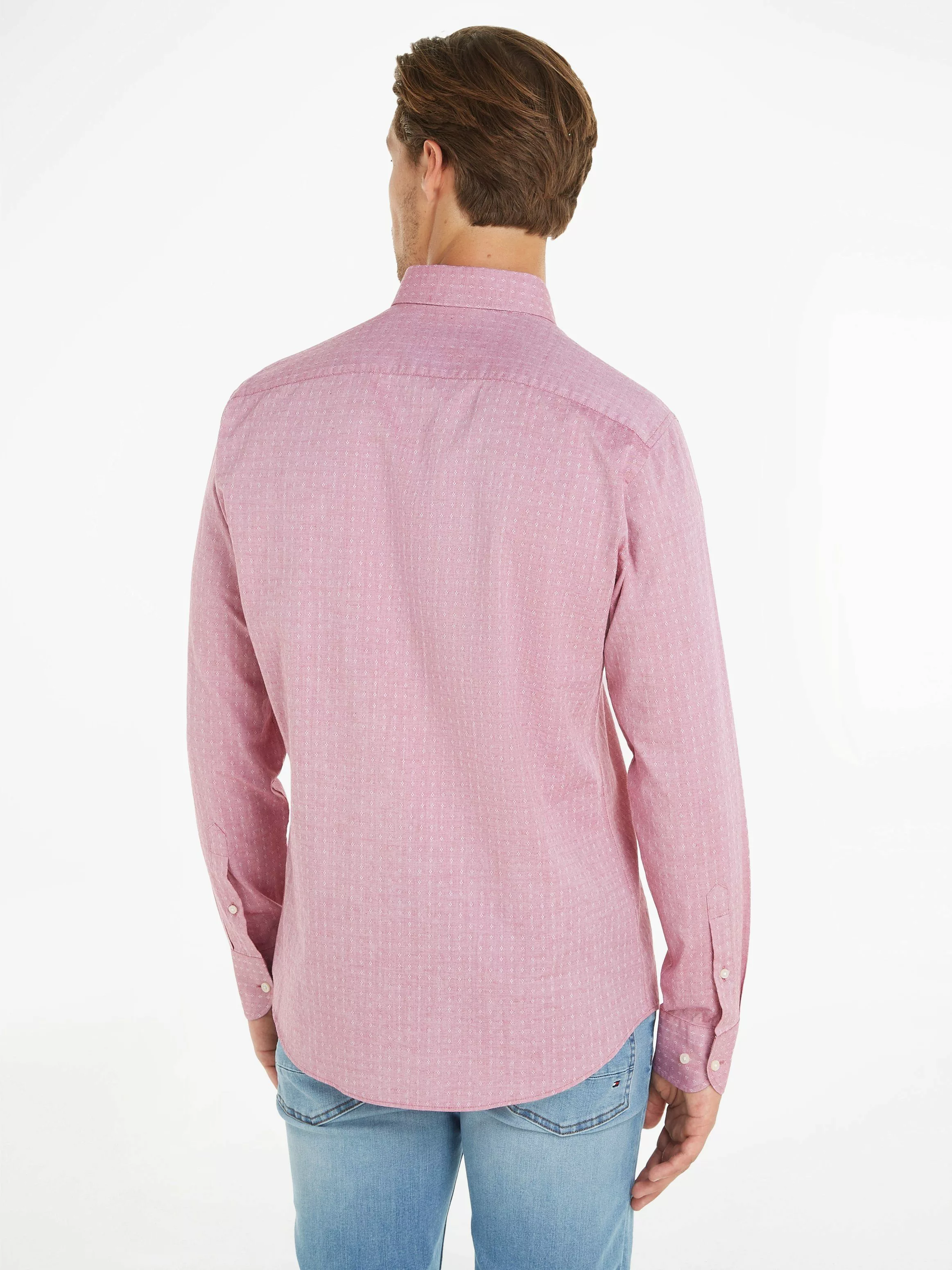 Tommy Hilfiger Langarmhemd CL W-OXFORD DOBBY günstig online kaufen