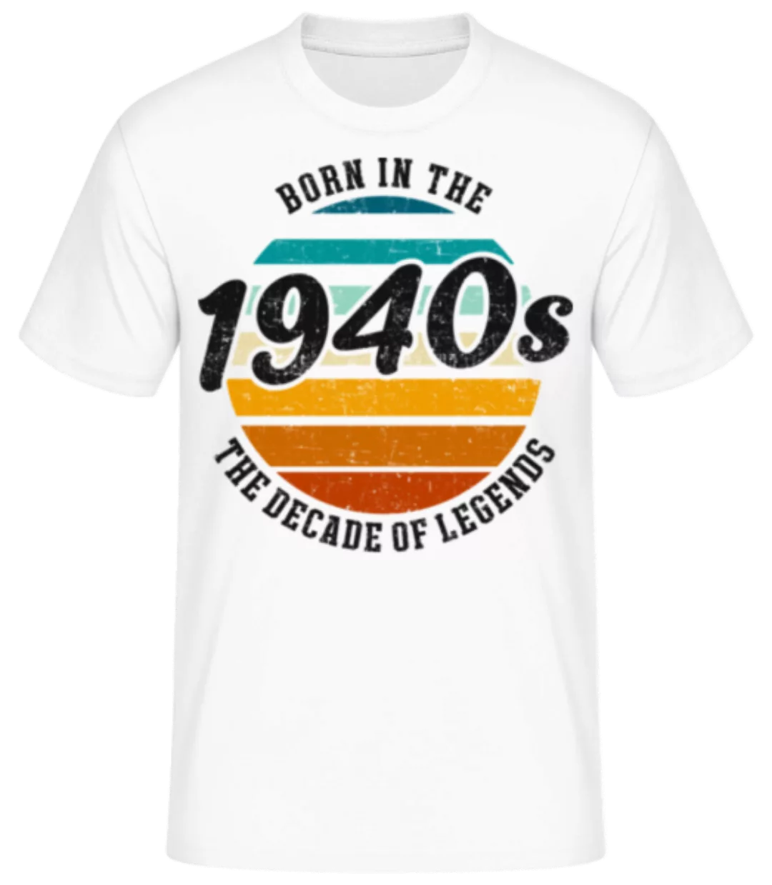 1940 The Decade Of Legends · Männer Basic T-Shirt günstig online kaufen