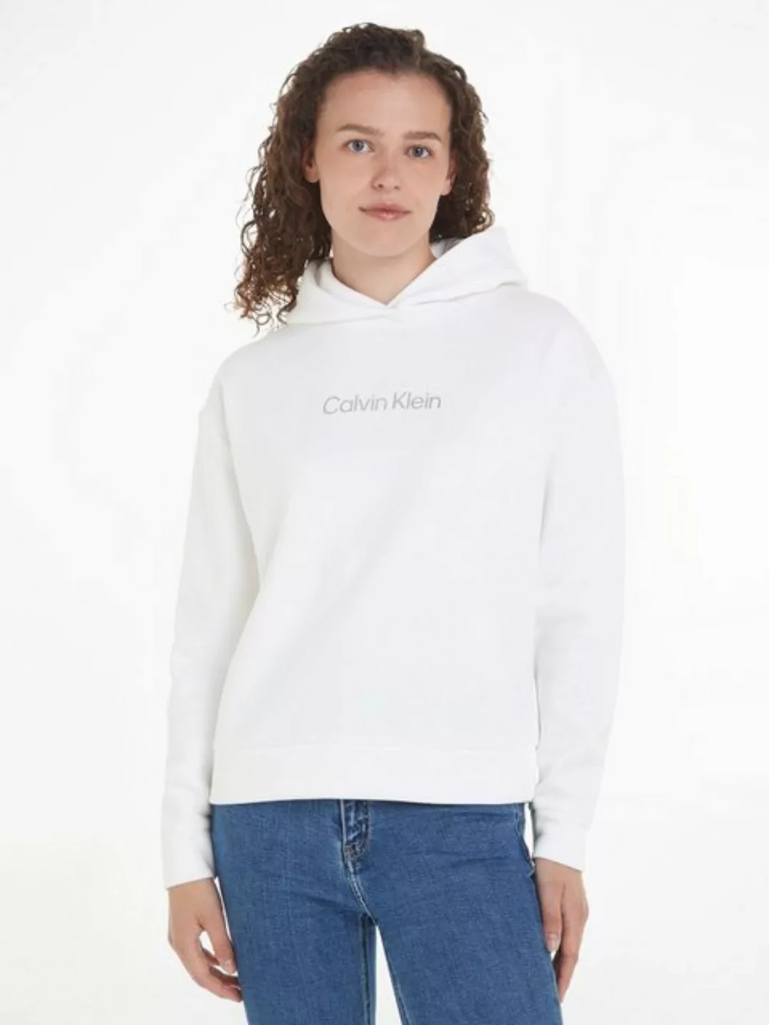 Calvin Klein Kapuzensweatshirt HERO METALLIC LOGO HOODIE mit Calvin Klein P günstig online kaufen